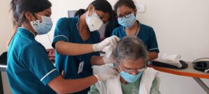 A dedicated team working together to provide holistic patient care